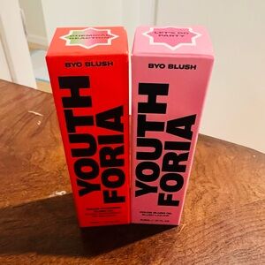 Youth foria Color Changing Blush Oil Set tow each one retail $36